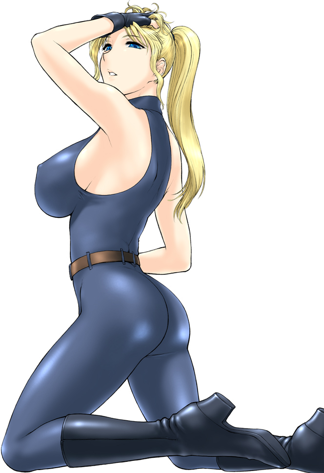 sarah bryant (virtua fighter and 1 more) drawn by st.germain-sal