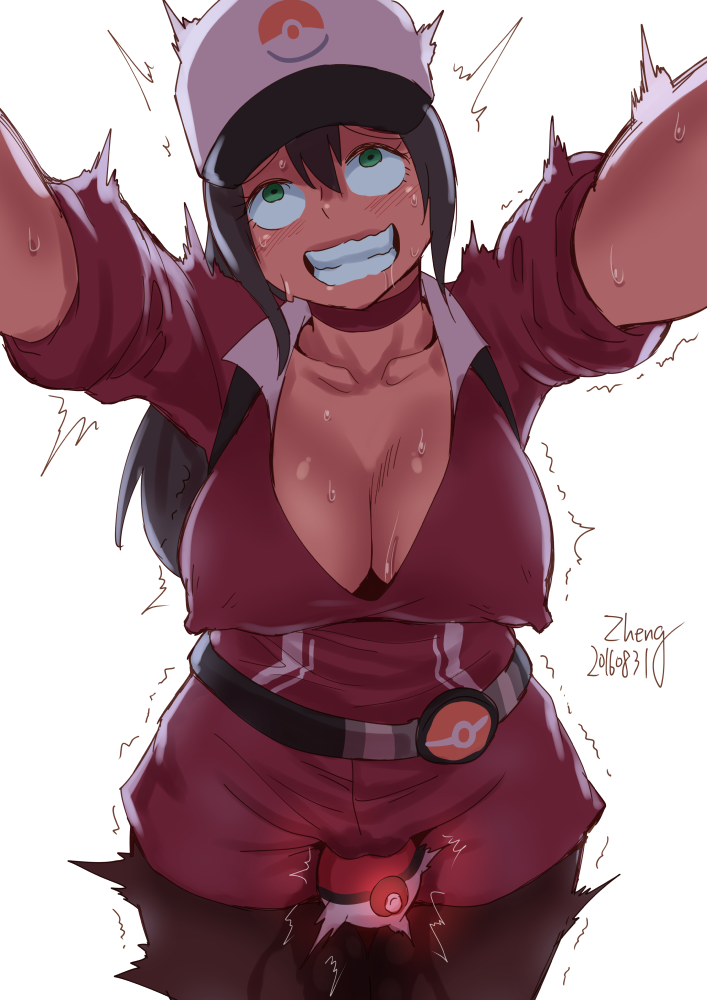 female protagonist (pokemon and 1 more) drawn by allurmilk