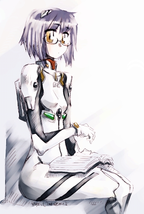 ayanami rei and nagato yuki (neon genesis evangelion and 1 more)