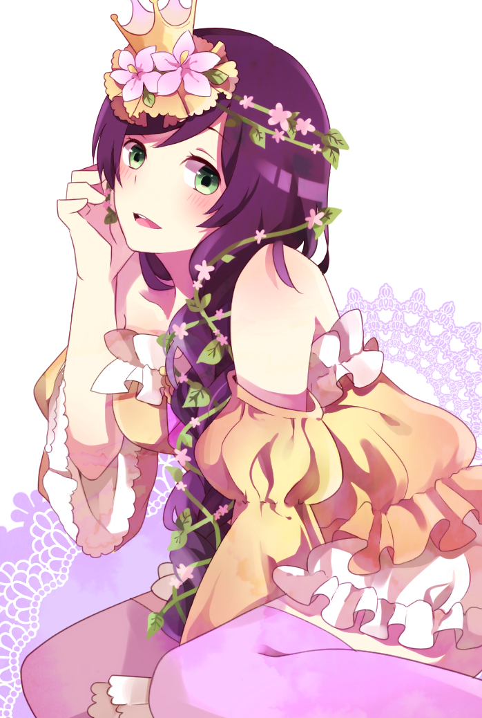 tojo nozomi (love live! and 2 more) drawn by goroo_(eneosu)