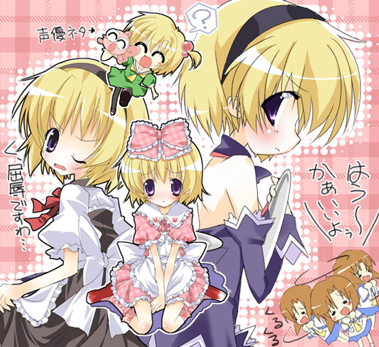 ryuuguu rena and houjou satoko (higurashi no naku koro ni) drawn by paco