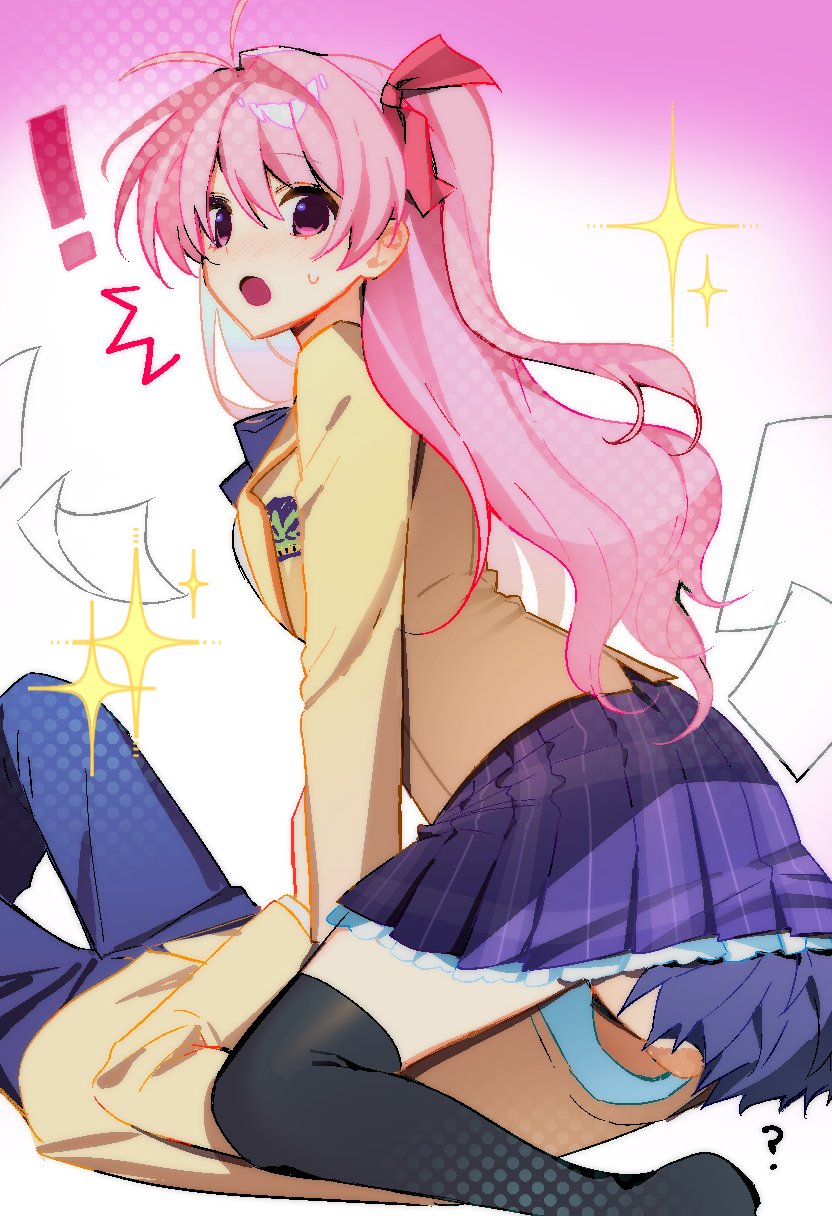 sakihata rimi and nishijou takumi (chaos;head) drawn by alion_9715