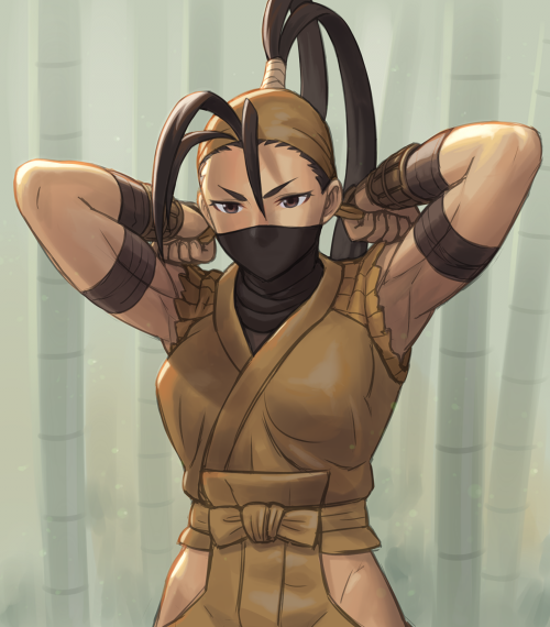 ibuki (street fighter and 1 more) drawn by noppo_(tarstation)