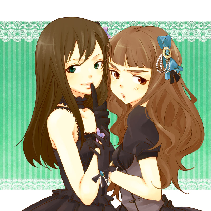 shibuya rin and kamiya nao (idolmaster and 1 more) drawn by aimasukamiya