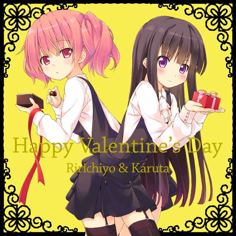 shirakiin ririchiyo and roromiya karuta (inu x boku ss) drawn by umino_tomo