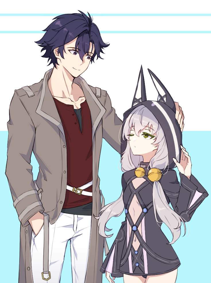 rean schwarzer and altina orion (eiyuu densetsu and 4 more) drawn by tyotyo4546