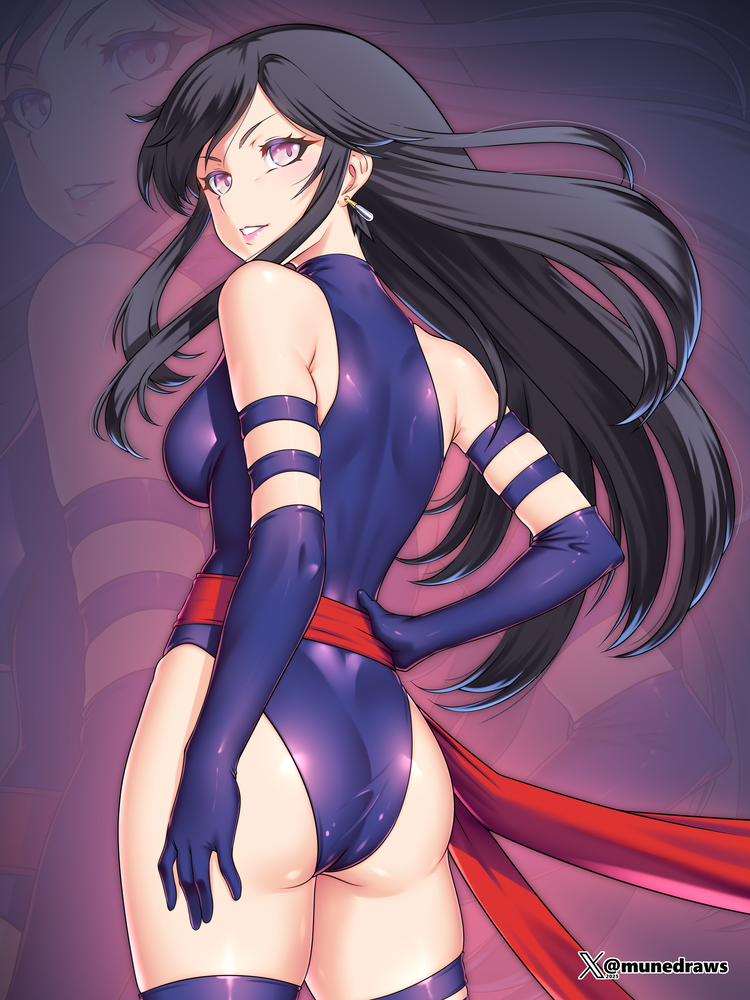 psylocke and ayra (fire emblem and 3 more) drawn by etchimune
