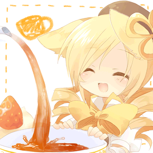 tomoe mami and charlotte (mahou shoujo madoka magica) drawn by nochita_shin