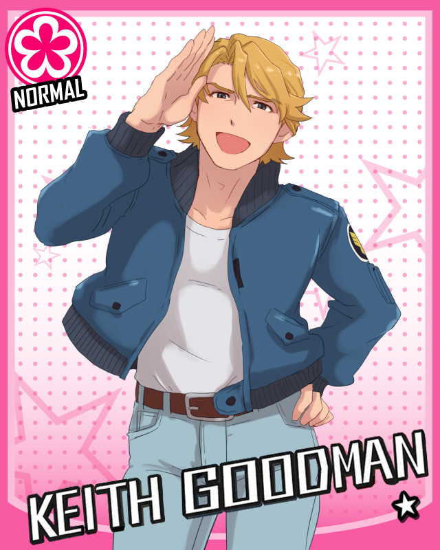 keith goodman (idolmaster and 2 more) drawn by @@@_(eckzahn)