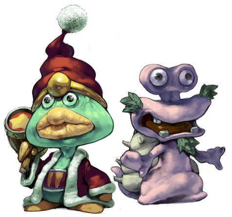 king dedede and escargon (kirby and 1 more) drawn by koki_(ryoushikiha)