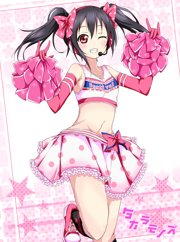 yazawa nico (love live! and 2 more) drawn by karamoneeze