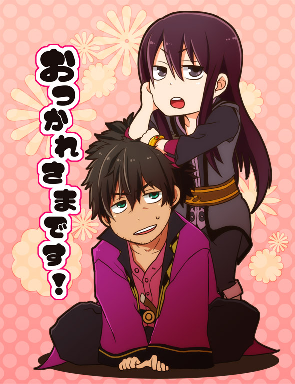 yuri lowell and raven (tales of and 1 more) drawn by nakamura_hiro_(nobody10ch)