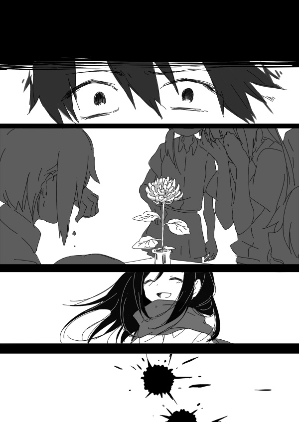 tateyama ayano and kisaragi shintarou (kagerou project) drawn by akizuki_buranko