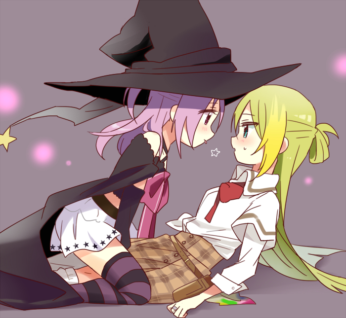 alina gray and misono karin (mahou shoujo madoka magica and 1 more) drawn by miyuara