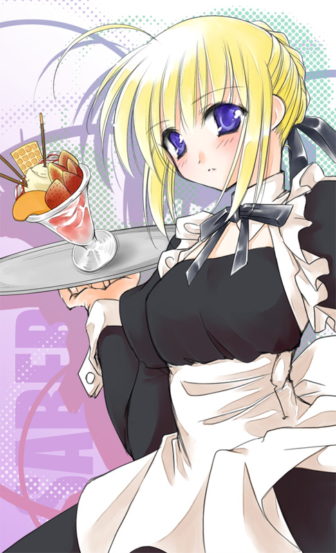 artoria pendragon and saber (fate and 1 more) drawn by kohaku_(raynart)