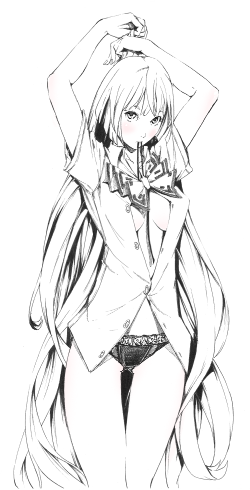 fujiwara no mokou (touhou) drawn by sousou_(sousouworks)