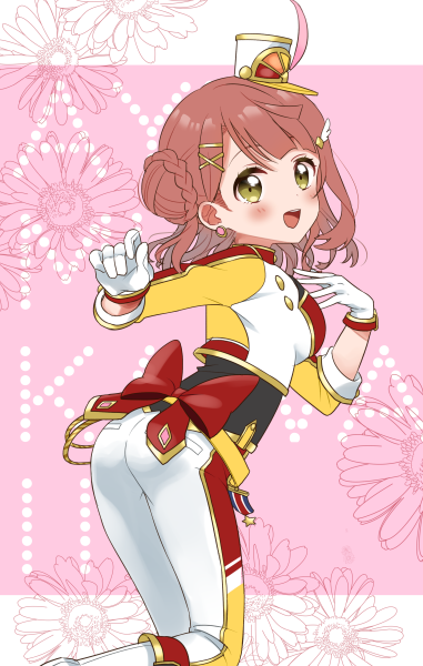 uehara ayumu (love live! and 2 more) drawn by izumi_kirifu