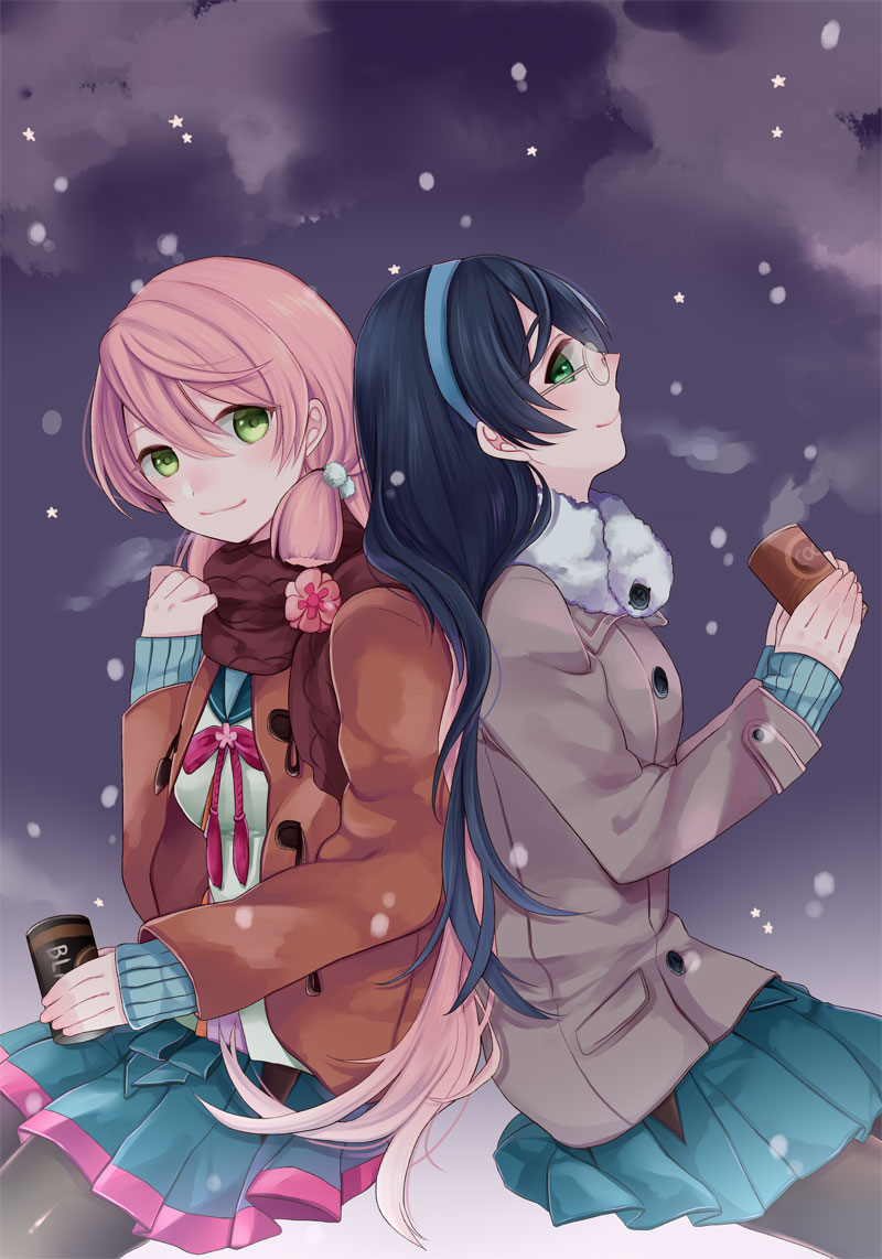 ooyodo and akashi (kantai collection) drawn by ishita_(sunagimomo)