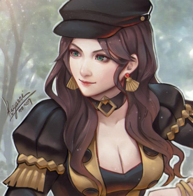 dorothea arnault (fire emblem and 1 more) drawn by kaejunni