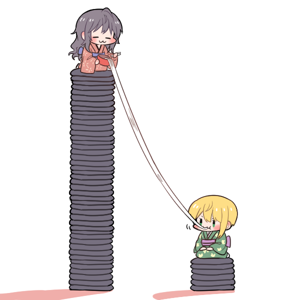 ichinose shiki and miyamoto frederica (idolmaster and 1 more) drawn by bowwow_(hamju94)