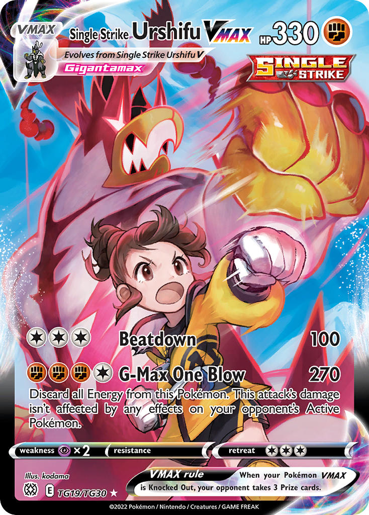 gloria, urshifu, and gigantamax urshifu (pokemon and 2 more) drawn by kodama_(pukupuku)