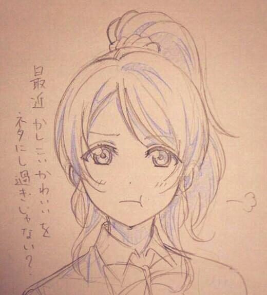 ayase eli (love live! and 1 more) drawn by murota_yuuhei