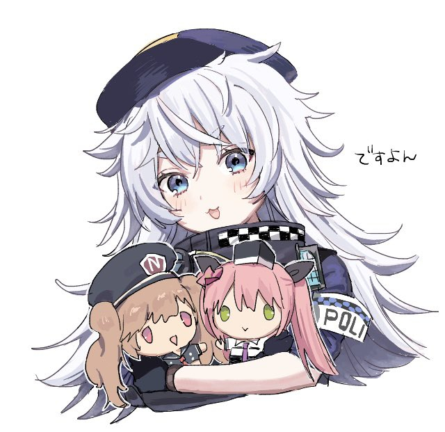 poli, miranda, and quiry (goddess of victory: nikke) drawn by kumo_tabetai