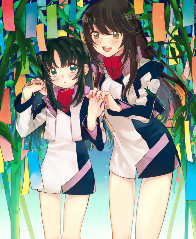 tatekami seri and minashiro orihime (soukyuu no fafner) drawn by mea3942