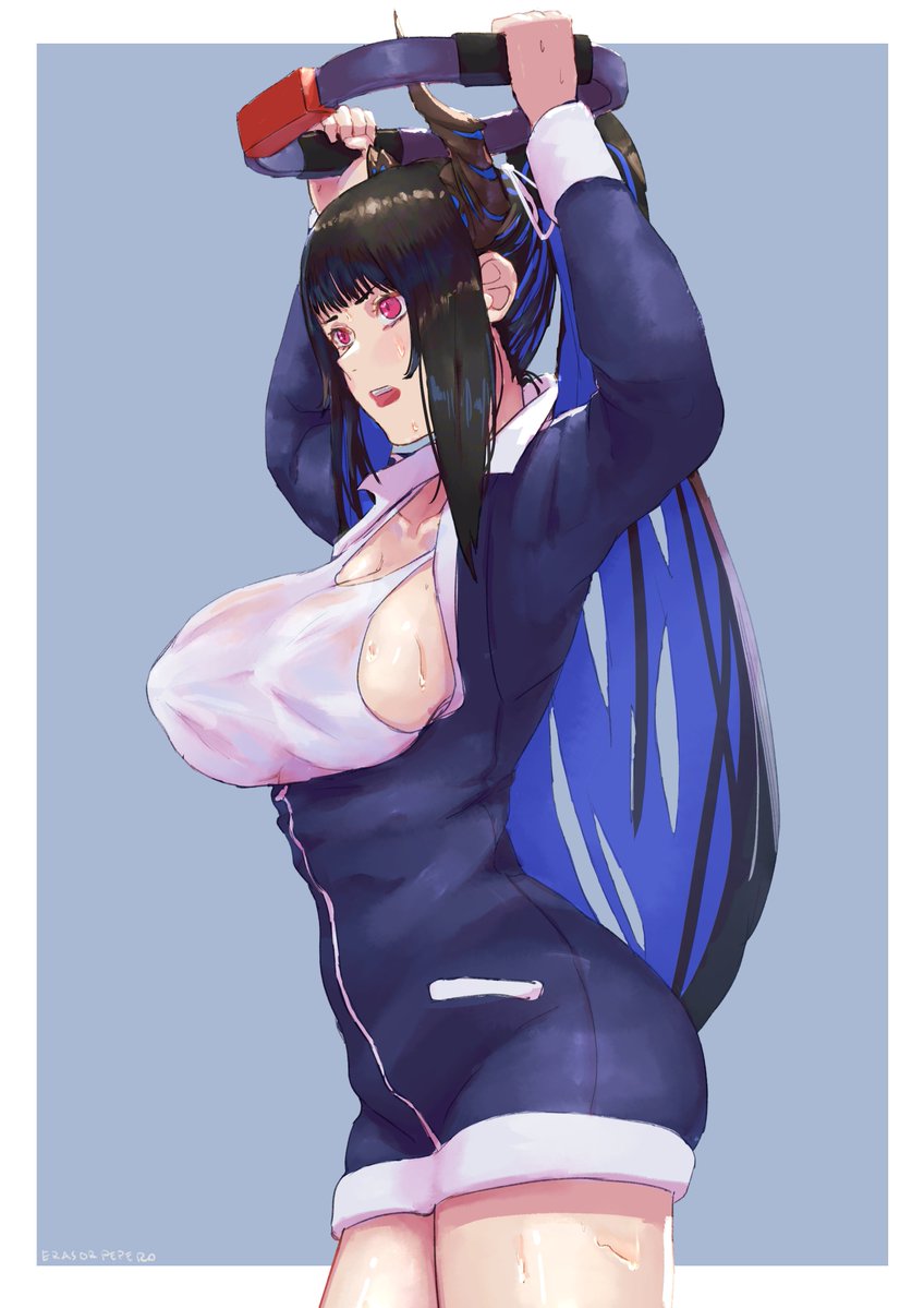 nerissa ravencroft (hololive and 2 more) drawn by erasorpepero