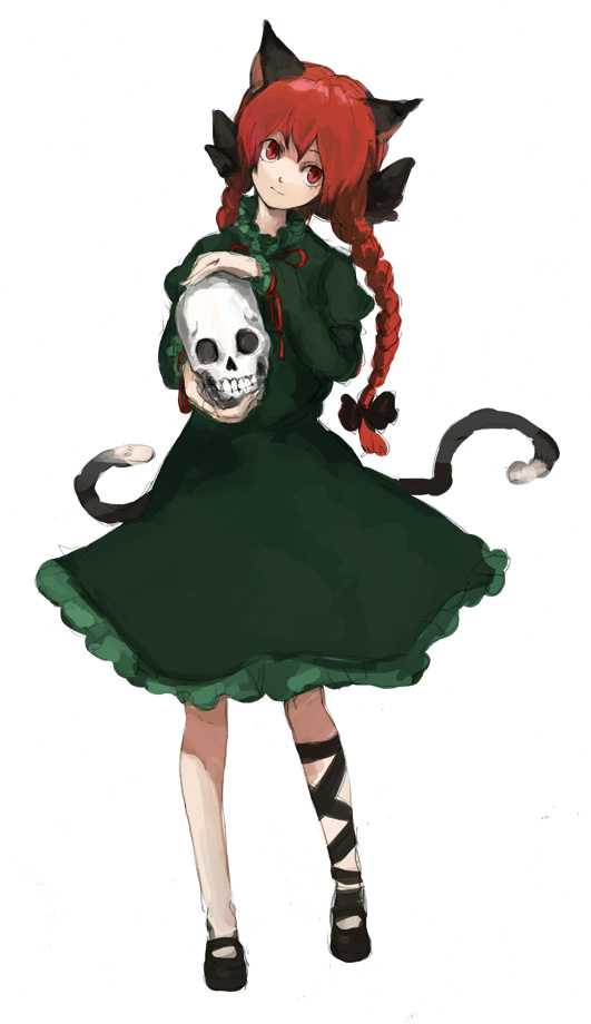 kaenbyou rin (touhou) drawn by kasa_(hitori_sanka)