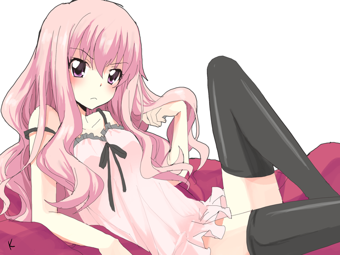 louise francoise le blanc de la valliere (zero no tsukaima) drawn by kurot