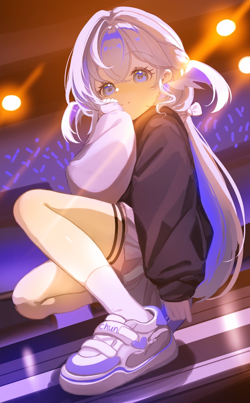 robin (honkai and 1 more) drawn by chun_shancha
