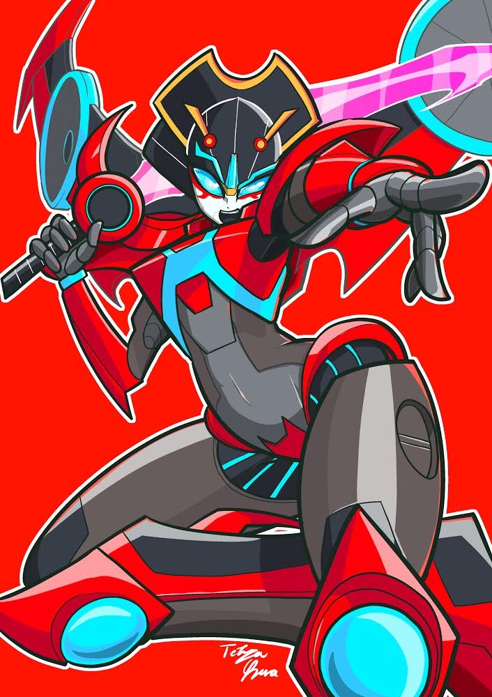windblade (transformers and 1 more) drawn by oohara_tetsuya and tetsuya-o