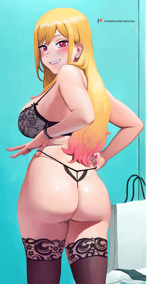 kitagawa marin (sono bisque doll wa koi wo suru) drawn by wazu_san