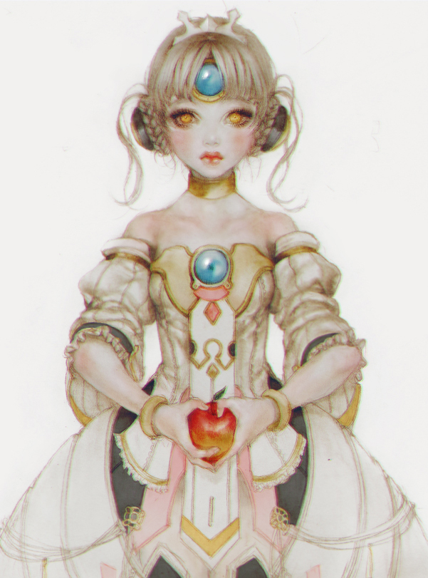 eve and code: empress (elsword) drawn by laphet