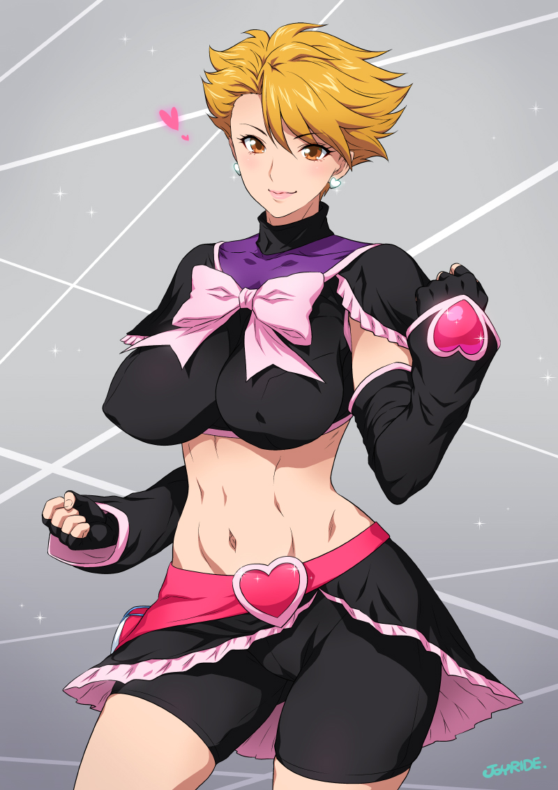 misumi nagisa and cure black (precure and 1 more) drawn by joy_ride