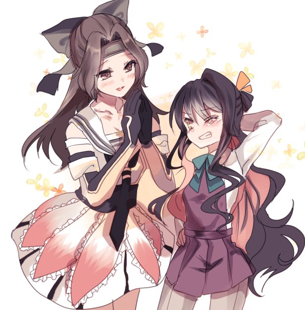 naganami, jintsuu, and jintsuu kai ni (kantai collection) drawn by cis_(carcharias)