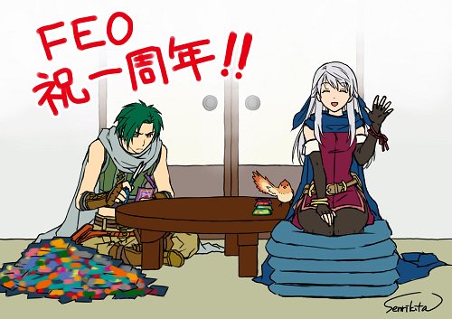 micaiah, yune, and sothe (fire emblem and 2 more) drawn by kita_senri