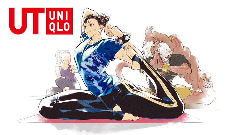 chun-li and dhalsim (street fighter and 1 more) drawn by tamio