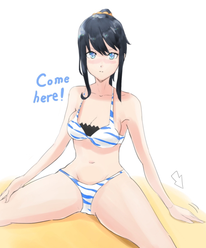 takarada rikka (gridman universe and 1 more) drawn by jam_mint_kun