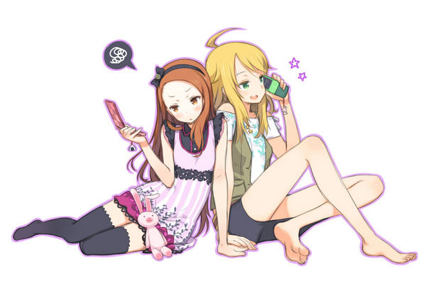 hoshii miki and minase iori (idolmaster and 1 more) drawn by kuroboshi_kouhaku