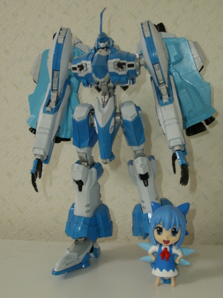 cirno, nineball, and nineball seraph (touhou and 1 more)