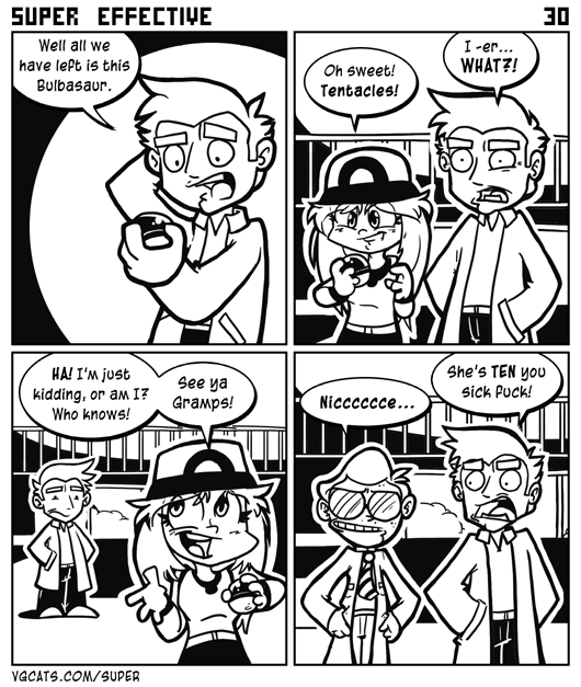 green and professor oak (pokemon and 1 more) drawn by scott_ramsoomair