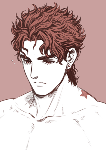 kujo jotaro (jojo no kimyou na bouken and 1 more) drawn by lanxjourney
