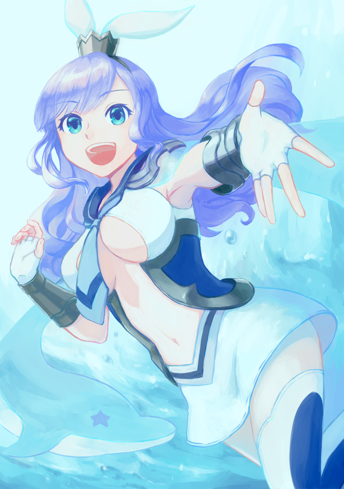 delphinus yukino (saint seiya and 1 more) drawn by 2_tasu1