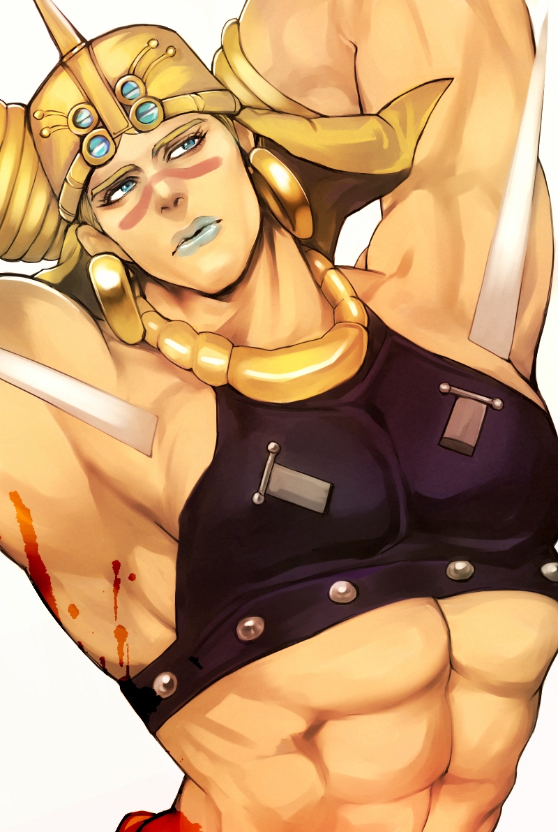 wamuu (jojo no kimyou na bouken and 1 more) drawn by motoi_(spieler)