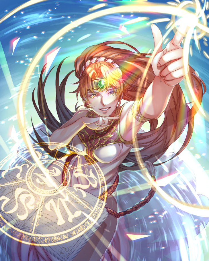 linde (fire emblem and 1 more) drawn by krazehkai