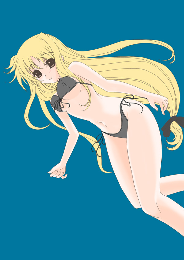 fate testarossa (lyrical nanoha and 1 more) drawn by frapowa