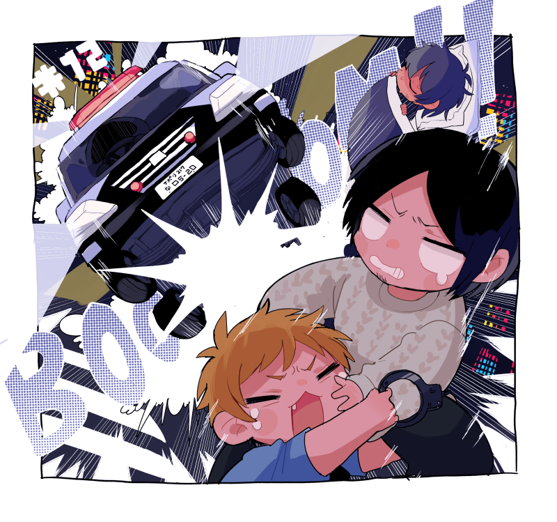 jack-o' ran-tan, hacchi, sugiru, and shu3 (napoli no otokotachi) drawn by cotono_(nazekun)