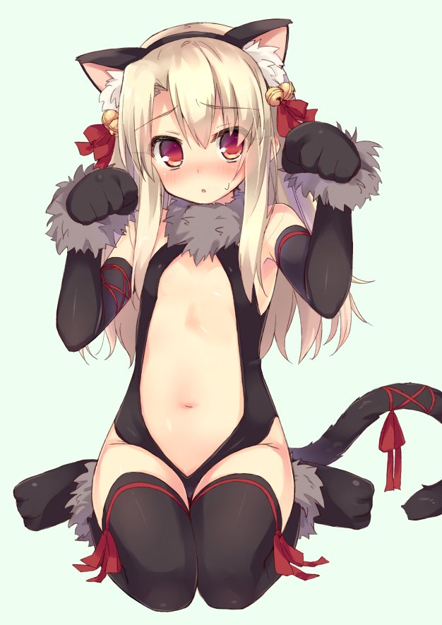 illyasviel von einzbern (fate and 1 more) drawn by mokoke